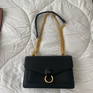 JW Pei Envelope Chain Crossbody- Black
